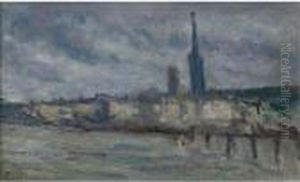 Rouen: Les Quais by Maximilien Luce