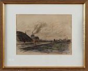 Fabriken Vidvattnet by Maximilien Luce