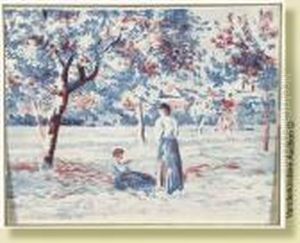 La Ferme Le Mee (eure-et-loire) by Maximilien Luce