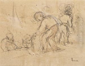 Les Enfants Au Bord De Leau by Maximilien Luce