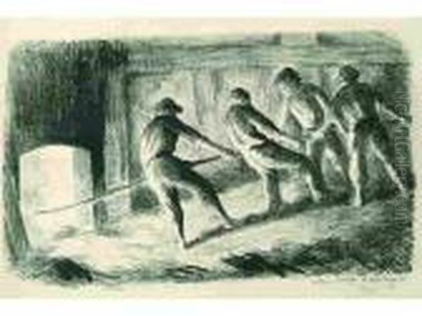 Un Four A Briques - Le Rabotage. - view 1
