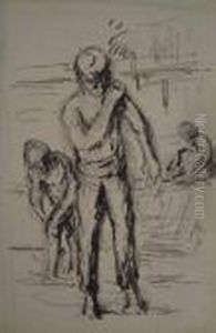 Baigneurs by Maximilien Luce