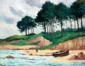 Kermouster, Les Pins No. 5 by Maximilien Luce