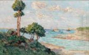La Baie De Kermouster by Maximilien Luce