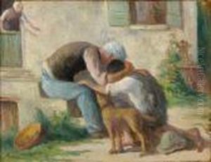 Le Retour De L'enfant P by Maximilien Luce