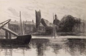 Canal A St Omer by Maximilien Luce