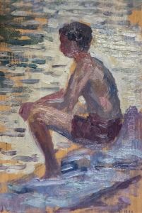Baigneur by Maximilien Luce