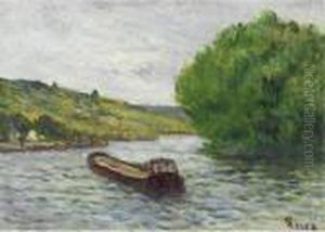 Rolleboise, Peniche Sur La Seine