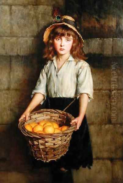 An Orange Girl - view 1
