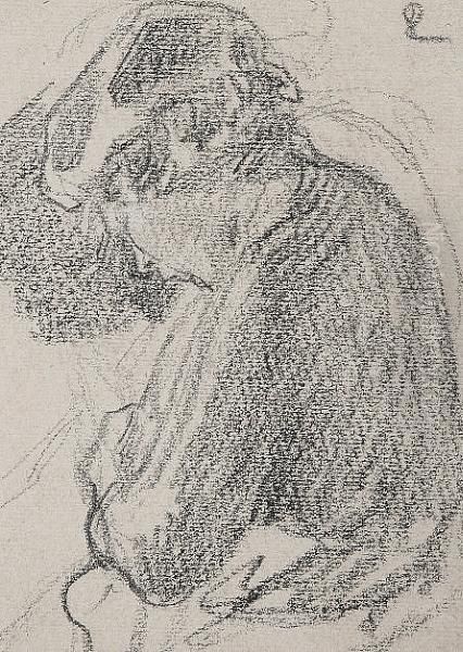 Half Length Study Of A Young Woman - view 1