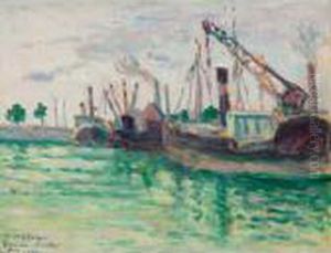 Honfleur by Maximilien Luce