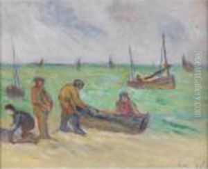 Le Debarquement by Maximilien Luce
