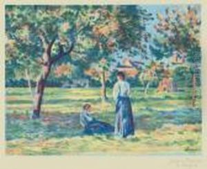 Environs De Vernon by Maximilien Luce