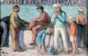 Les Pecheurs by Maximilien Luce