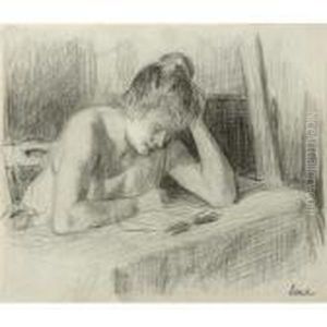 Femme Lisant by Maximilien Luce