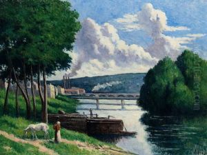 La Seine A Issy-les-moulineaux