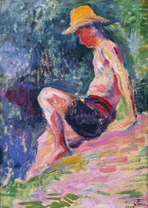 Baigneur A Moulineux by Maximilien Luce