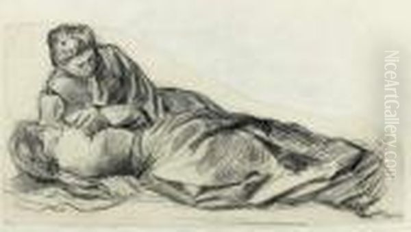 Etude Pour Le Verger De Pissarro A Eragny - view 1