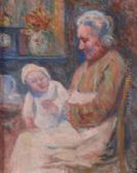 Mere Et Enfant, 1899 - view 1