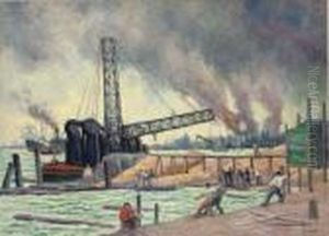 Le Port De Rotterdam by Maximilien Luce