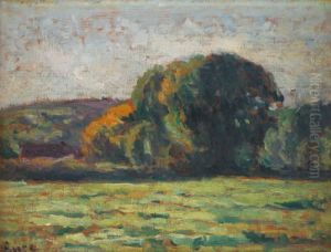 Le Bouquet A Bessy Sur Cure, Environs by Maximilien Luce