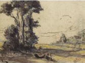 Bretagne Kermouster, L'embouchure Du Trieux by Maximilien Luce