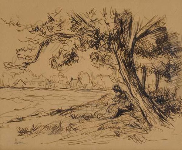 Figure En Dessous D'un Arbre - view 1