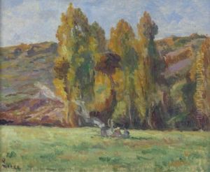 Bessy-sur-cure by Maximilien Luce