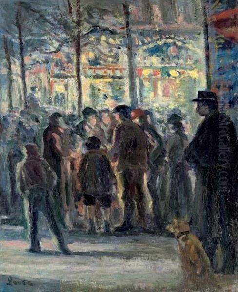 Scene De Rue En Hiver - view 1