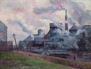 Les Bords De La Sambre by Maximilien Luce