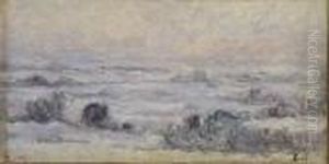 La Plaine A Guernes by Maximilien Luce