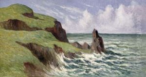 La Cote De Rotheneuf by Maximilien Luce