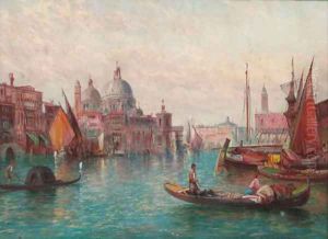 The Grand Canal, Venice 5 by Alfred Pollentine