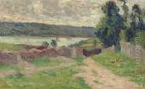 Paysage Aux Environs De Kermouster by Maximilien Luce