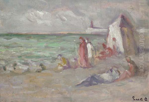 Baigneuses Au Treport - view 1