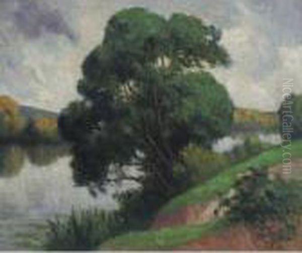 La Seine Pres De Rolleboise - view 1