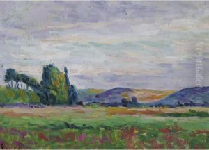 Arcy-sur-cure by Maximilien Luce