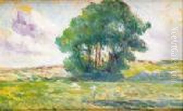 Grands Arbres Aux Environs De Rolleboise - view 1
