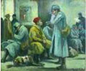 Militaires Et Secouristes by Maximilien Luce