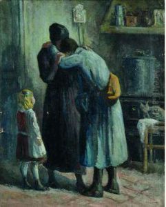 La Permission by Maximilien Luce