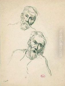 Etudes Pour Le Portrait D'henri Edmond Cross