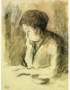 Femme Pensive by Maximilien Luce