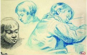 Portrait De Frederic Luce by Maximilien Luce