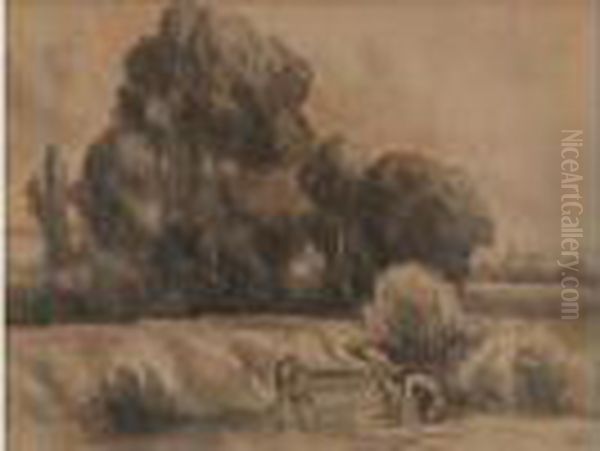 Enfants Pres De La Mare - view 1