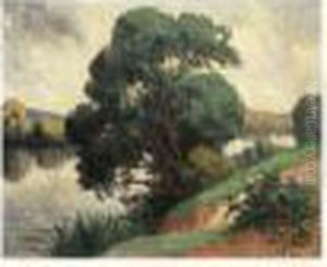 Bord De Riviere by Maximilien Luce