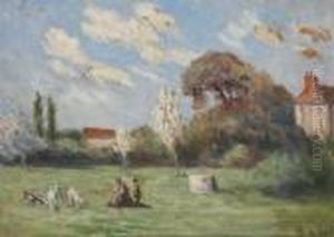 Le Jardin Du Docteur Plichet by Maximilien Luce