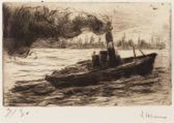 Bateau Sur Un Riviere - view 1