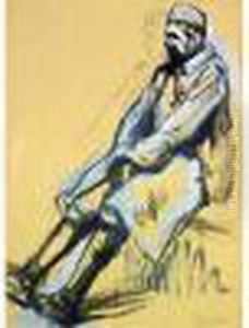 Soldat Au Repos by Maximilien Luce
