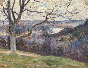 La Boucle De La Seine Pres D'herblay by Maximilien Luce