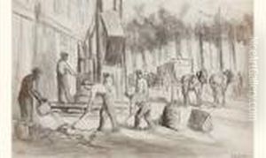 Travaux A Paris by Maximilien Luce